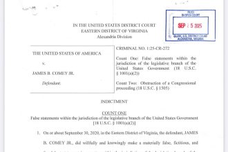 NEW: FBI Considering “Showy” Arrest of James Comey with “Large, Beefy” Agents “In Full Kit” – Including Kevlar Vests | The Gateway Pundit | by Cristina Laila