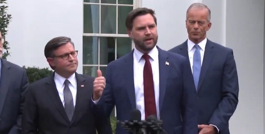 “I Think We’re Headed to a Shutdown” – Vance SLAMS Schumer, Democrats For Trying to Hold Americans Hostage to Fund Healthcare for Illegal Aliens (VIDEO) | The Gateway Pundit | by Cristina Laila
