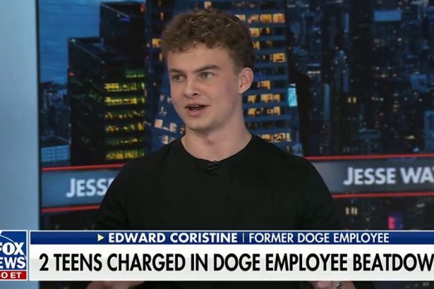Former DOGE Worker Edward Coristine, AKA “Big Balls” Speaks Out For the First Time Since Being Beaten by DC ‘Teens’ (VIDEO) | The Gateway Pundit | by Cristina Laila