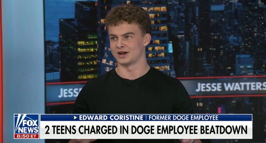 Former DOGE Worker Edward Coristine, AKA “Big Balls” Speaks Out For the First Time Since Being Beaten by DC ‘Teens’ (VIDEO) | The Gateway Pundit | by Cristina Laila