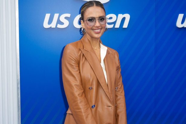 Jessica Alba’s Off-the-Shoulder Sweater Style Is  on Amazon