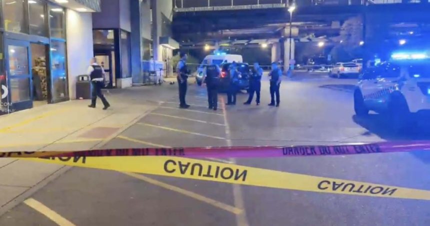 Girl, 17, shot outside South Loop grocery store