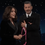 Jimmy Kimmel Thanks Trump for Record Ratings After Suspension; Julia Louis-Dreyfus Brings Host a Puppy Who’s a ‘Big Fan of the First Amendment’