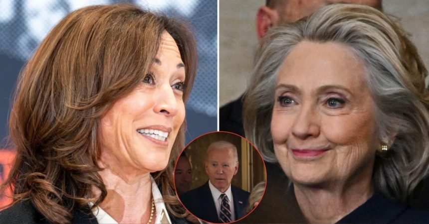 Kamala Harris Takes a 'Nasty Swipe' at Cancer-stricken Joe Biden While Awkwardly Praising Hillary Clinton's 'Mentorship'… As Wedge With Ex-Prez Widens Following Memoir Release