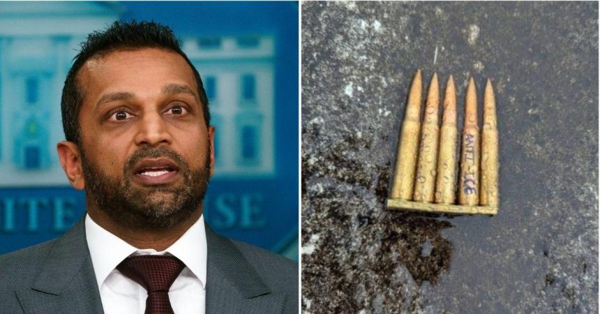 Conspiracy Theorists Accuse FBI of Sharing 'Bogus' Evidence After Kash Patel Reveals 'Anti-ICE' Engraved Bullet Following Dallas Shooting