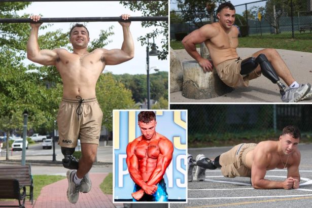 Exclusive | Long Island man who lost leg in shooting accident now hailed as champion bodybuilder: ‘I couldn’t let that be my life’