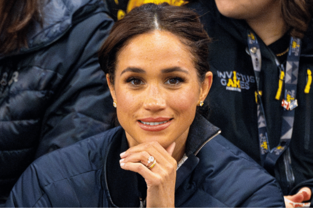 Desperate To Remain Royal? Meghan Markle Shows Off Lavish Floral Display Arranged with Queen Anne's Lace in Million Mansion… as Prince Harry Fights to Rejoin Family