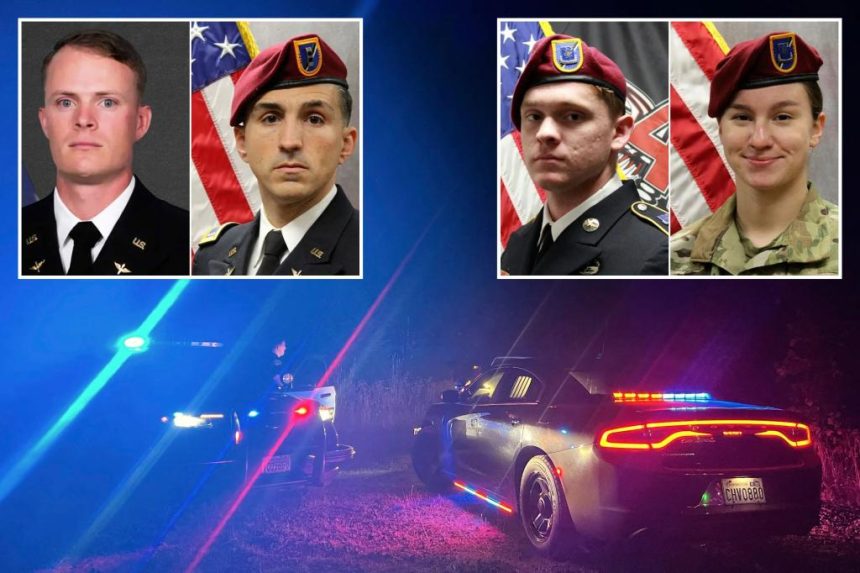 Army identifies the 4 soldiers killed in Black Hawk helicopter crash near Washington base