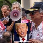 US to revoke Colombian president’s visa after he urged troops to ‘disobey’ Trump at NYC protest with Roger Waters  