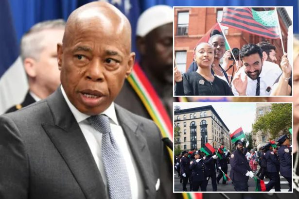 Eric Adams mysteriously MIA from weekend events as rumors swirl he’ll drop NYC re-election bid: ‘Looks like he’s thrown in the towel’
