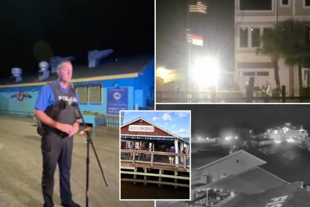 3 dead, 8 injured after gunman on boat opens fire on crowd at dockside NC restaurant — person of interest detained