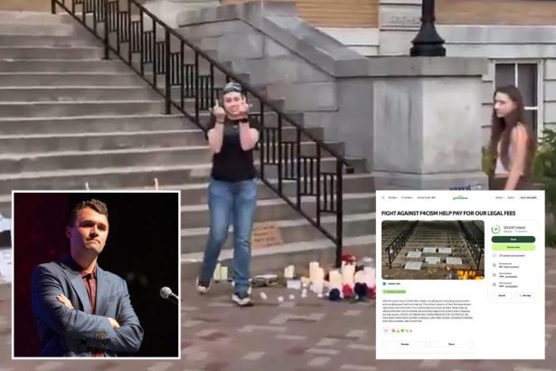 Sisters who trashed Charlie Kirk memorial begging for cash to pay legal bills after losing jobs