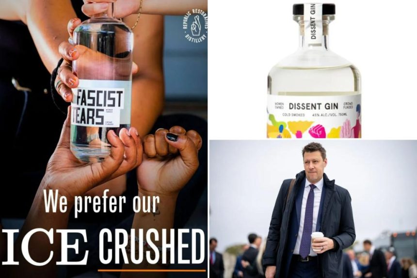 Dem Rep. Josh Riley quietly invested in DC distillery that sells ‘Fascist Tears Vodka’ and likes ‘ICE Crushed’