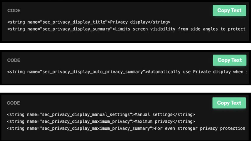 The Samsung Galaxy S26 Ultra’s AI privacy feature now seems confirmed