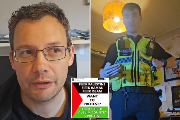 Blogger arrested for sharing meme saying ‘F–k Hamas’