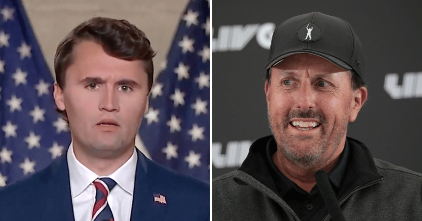 Phil Mickelson Branded a 'Lunatic' Over Since-deleted Post 'Advocating for Gun Violence' After Right-wing Golfer Condemned Charlie Kirk's Assassination