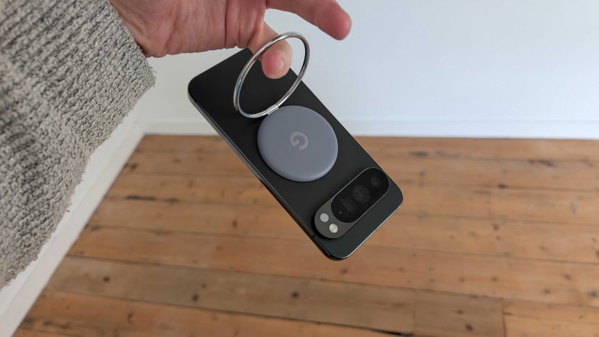 The Pixel 10’s Pixelsnap Ring Stand is (almost) the perfect accessory