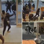 Wild video shows huge mob  storming California jewelry store in  M raid