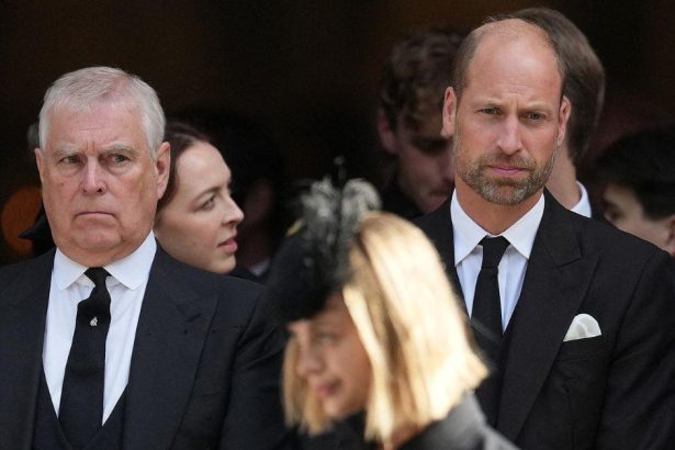 EXCLUSIVE: How Prince William 'Pulled Rank' Over Shamed Prince Andrew at Duchess of Kent's Funeral 'In Disgust at Uncle's Jeffrey Epstein Scandal'