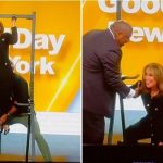 Fox Anchor Rosanna Scotto Falls on her Face on Live TV During Exercise Demonstration… as Viewers Bash 'Moron' Personal Trainer Who 'Failed' Her