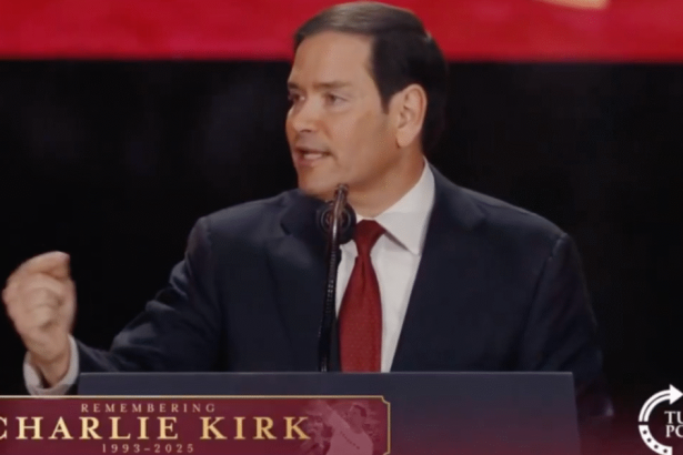 Secretary of State Marco Rubio’s Powerful Speech at Charlie Kirk Memorial (Video) | The Gateway Pundit | by Margaret Flavin