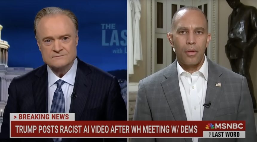 Hakeem Jeffries ERUPTS on MSNBC After Trump Trolls Him with Mexican Meme: “It’s a Disgusting Video.. Bigotry Will Get You NOWHERE!” | The Gateway Pundit | by Jim Hᴏft
