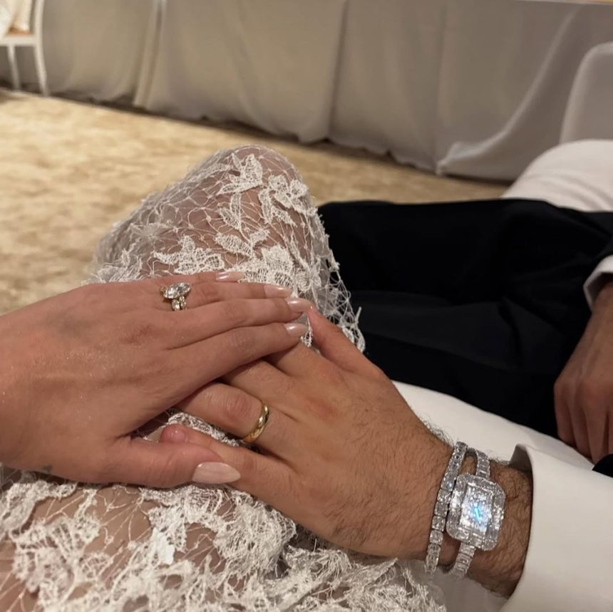 Selena Gomez Sparkles in 12-Carat Earrings for Wedding: Jewelry Details