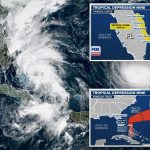 Southeast US braces as storm expected to become Hurricane Imelda gathers strength