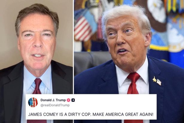 Trump rages about ‘dirty cop’ Comey’s case being handled by ‘crooked’ Biden-appointed judge: ‘Very big price must be paid!’