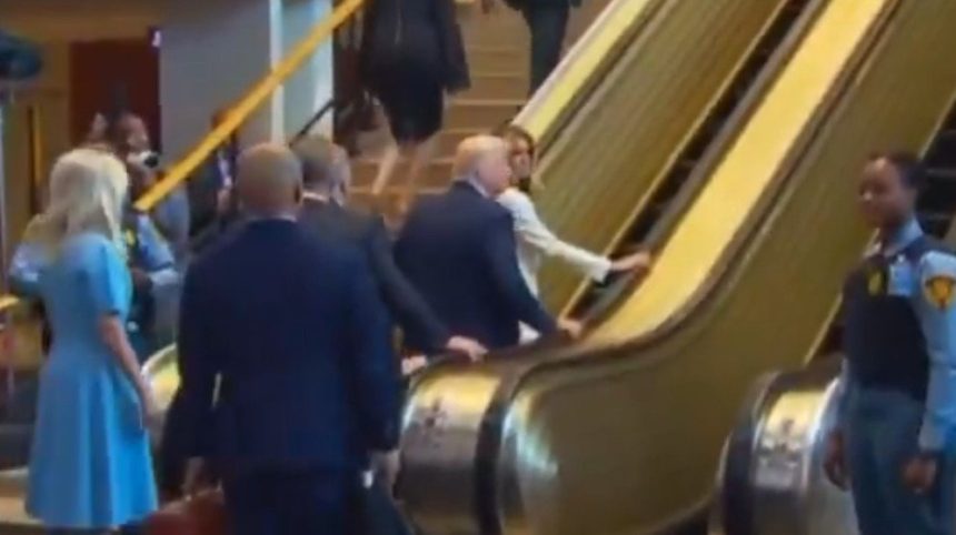 White House: Secret Service Launches Investigation Amid Reports UN Staffers Intentionally Stopped Escalator as Trump and First Lady Were Stepping On in Major Security Breach | The Gateway Pundit | by Cristina Laila