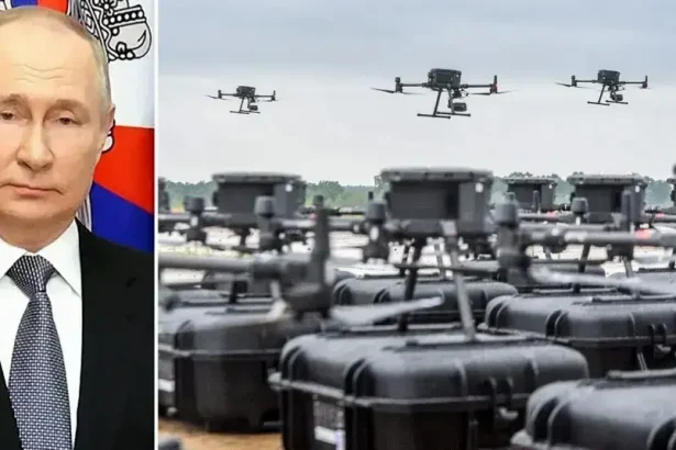 Putin's Attack Dog Vows 'Decisive Response' as Drone Incursions Spark NATO Panic Across Europe