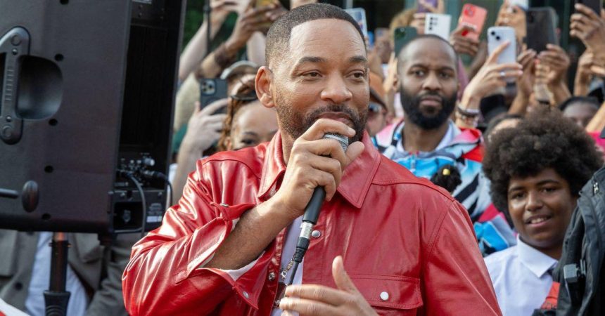 EXCLUSIVE: Will Smith's Latest Slap Across the Face – Disgraced Actor Accused of Using AI to Create Fake Cheering Audience in New Video… As His Career Comeback Continues to Flop