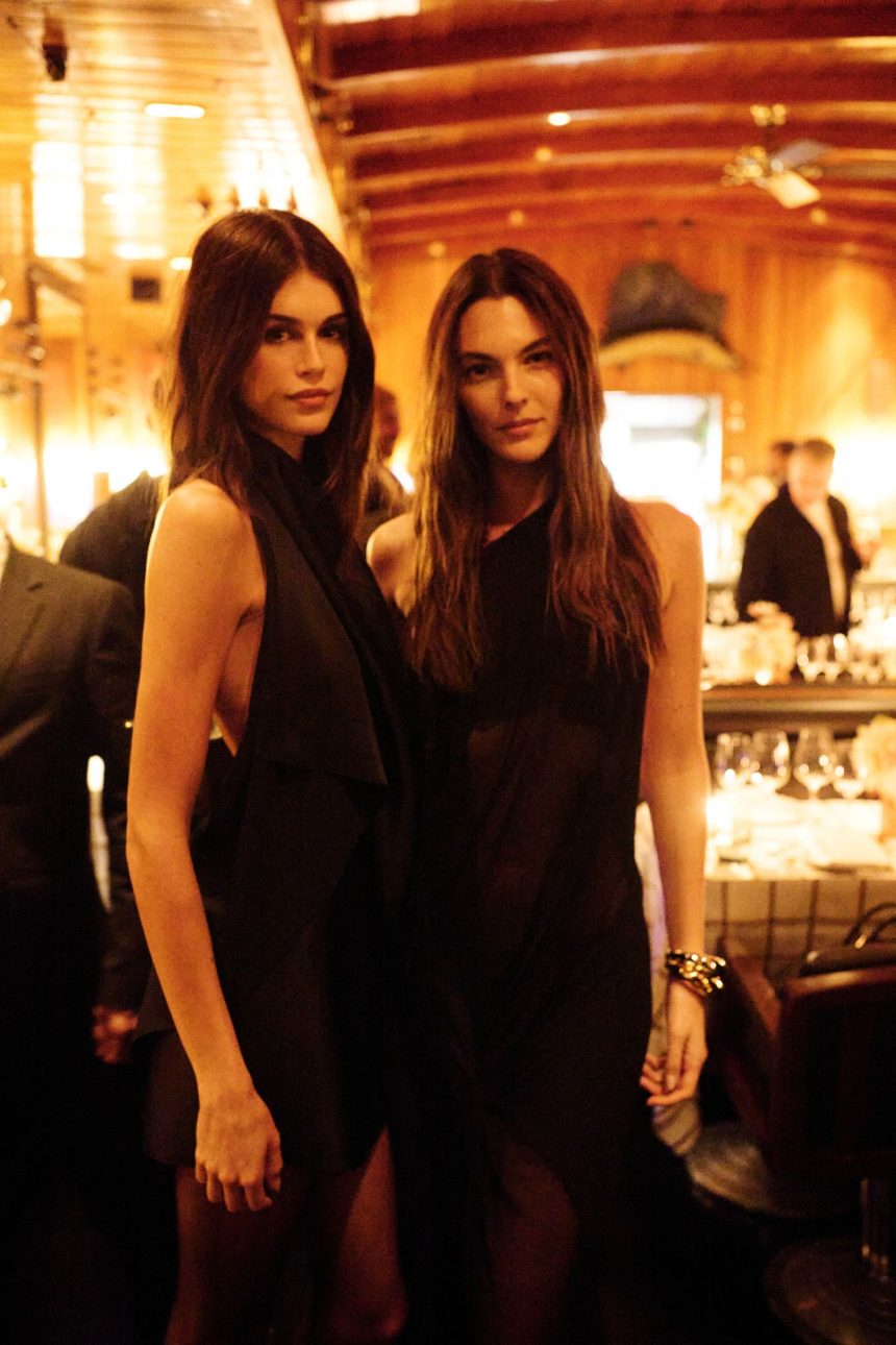Sarah Burton’s Givenchy Draws a Star Pack—Kaia Gerber, Vittoria Ceretti, Charlize Theron—to a Post-Show Nightcap