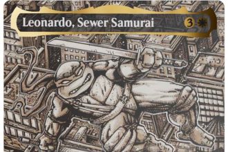 ‘Teenage Mutant Ninja Turtles’ Magic: The Gathering Set Revealed: First Look at Leonardo, Donatello, Michelangelo and Raphael