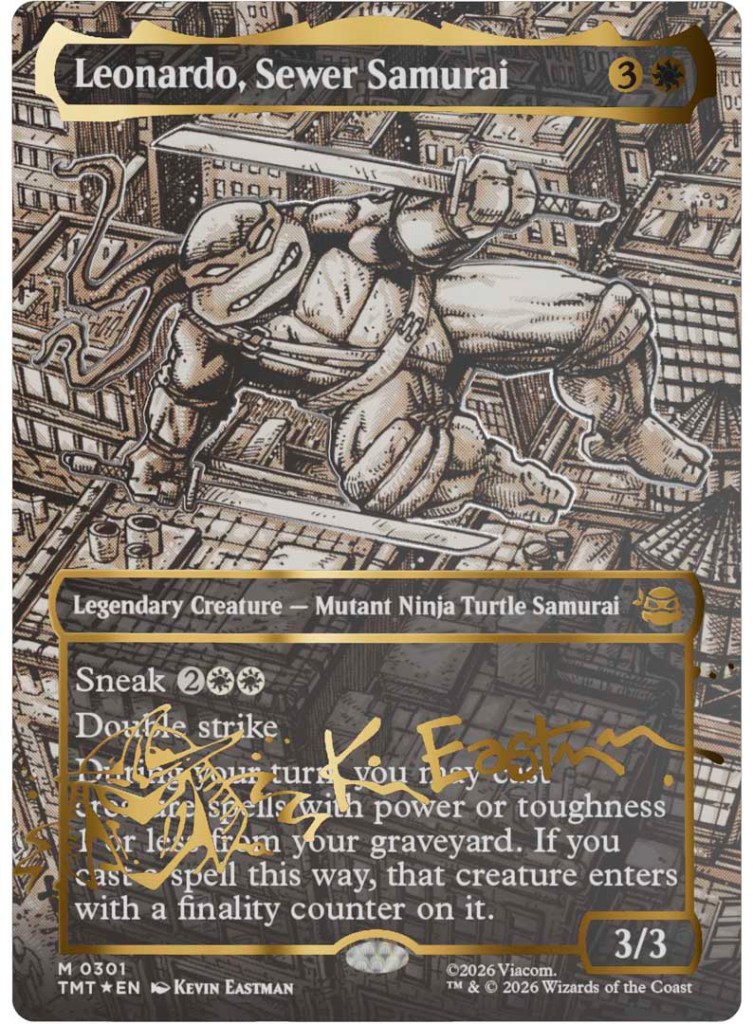 ‘Teenage Mutant Ninja Turtles’ Magic: The Gathering Set Revealed: First Look at Leonardo, Donatello, Michelangelo and Raphael