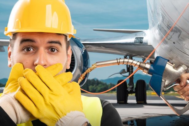 Airport Worker Appears to Lose Control of Refueling Hose, Watch The Disaster