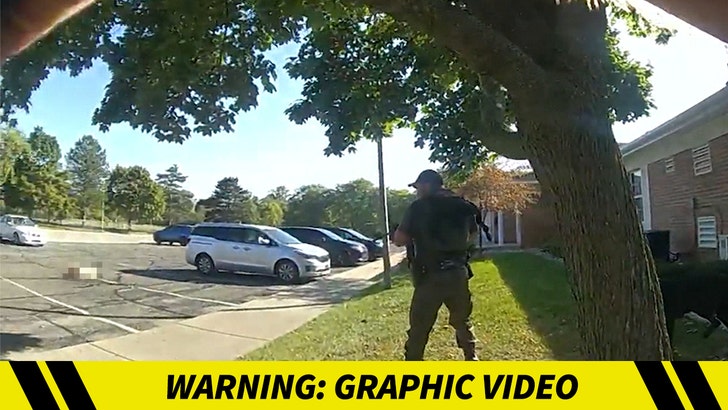 Cops Take Out Gunman Who Shot Up Michigan Mormon Church, New Video Shows