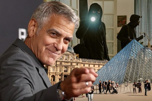 George Clooney Jokes He's 'Proud' of Thieves Who Robbed Louvre