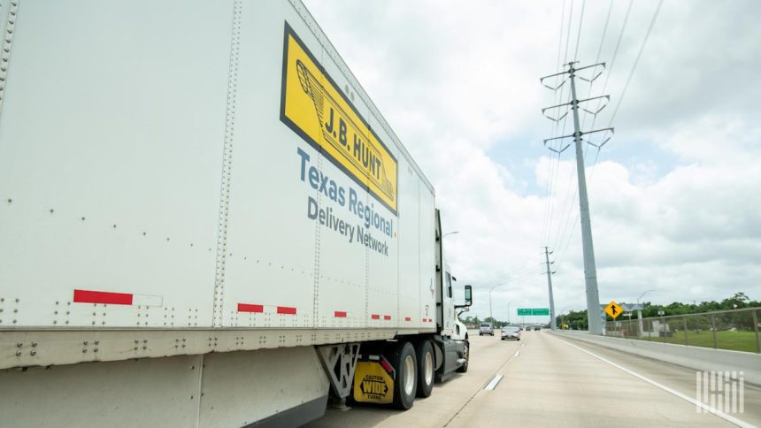 J.B. Hunt’s shares jump 12% on Q3 earnings beat