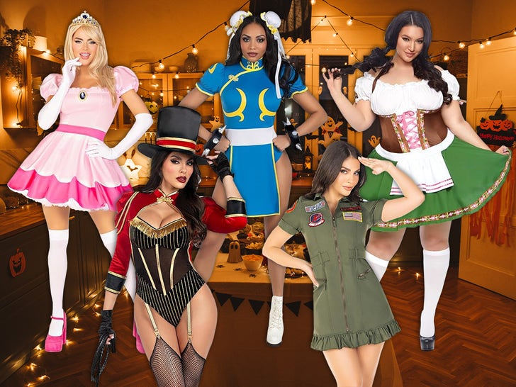 Sexy Costumes for Halloween 2025 — From Street Fighter to Top Gun!