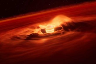 Astronomers saw a rogue planet going through a rapid growth spurt