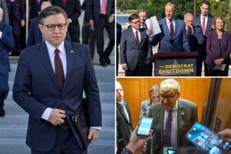 Senate Dems block bid to end government shutdown as agencies set to lay off 750K employees daily