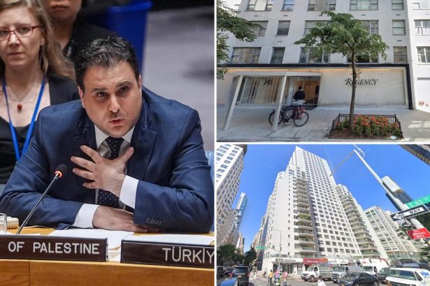 Palestinian diplomat who touts terrorist that killed Israelis lives in K-per-month NYC apartment – alarming Jewish neighbors