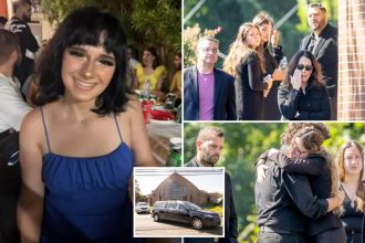 NJ teen girl in hit-and-run death hailed as ‘wonderful young lady’ as weeping relatives, friends gather for funeral