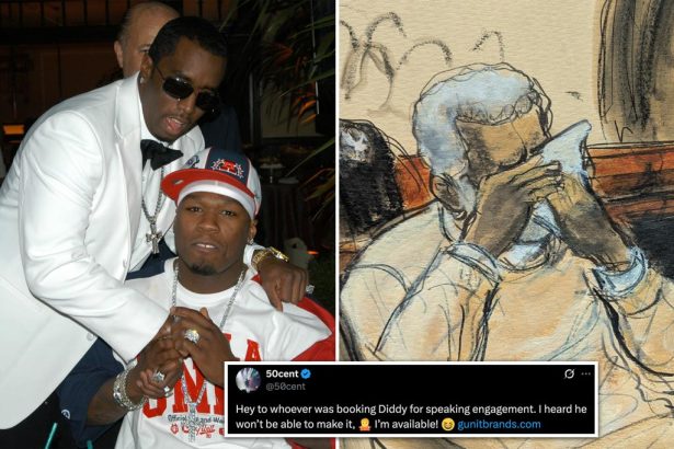 50 Cent trolls longtime rival Sean ‘Diddy’ Combs with brutal post-sentencing offer