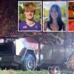 College student burned alive after Tesla Cybertruck doors malfunctioned, trapped her inside following crash: suit