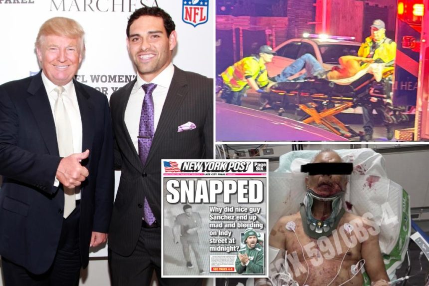Trump weighs in on Mark Sanchez stabbing, arrest: ‘Something a little crazy happened’