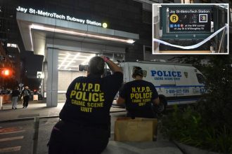 MTA worker punched trying to break up platform fight near scene of Brooklyn ‘samurai sword’ slaying