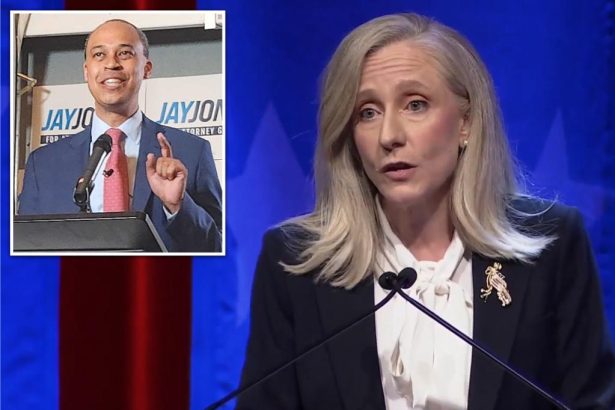 Virginia Democrat Abigail Spanberger repeatedly refuses to answer questions about Jay Jones endorsement during gubernatorial debate