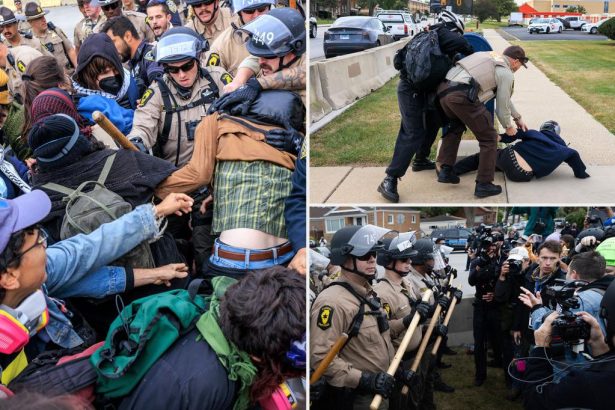 4 protesters arrested outside Chicago DHS facility as anti-ICE protesters unleash chaos: report